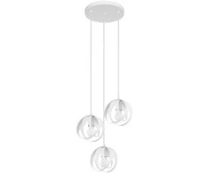Sollux Lighting Pakabinamas šviestuvas TULOS 3P baltas