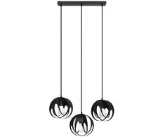 Sollux Lighting Pakabinamas šviestuvas TULOS 3L juodas