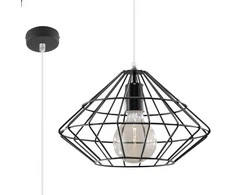 Sollux Lighting Pakabinamas šviestuvas UMBERTO juodas