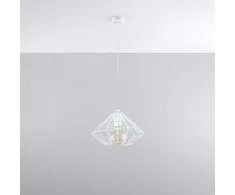 Sollux Lighting Pakabinamas šviestuvas UMBERTO baltas