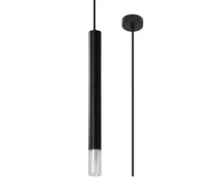 Sollux Lighting Pakabinamas šviestuvas WEZYR 1 juodas
