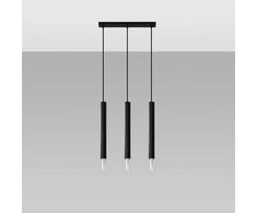Sollux Lighting Pakabinamas šviestuvas WEZYR 3 juodas
