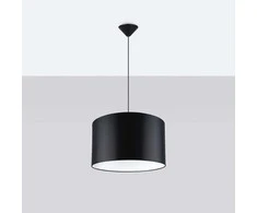Pakabinamas šviestuvas Sollux Lighting Pakabos lempa NOVA 40 noir