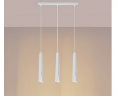 Pakabinamas šviestuvas Sollux Lighting Pakabos lempa PRYSM 3L blanc