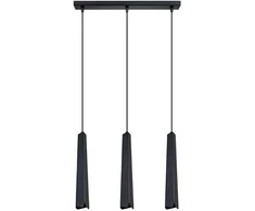 Pakabinamas šviestuvas Sollux Lighting Pakabos lempa PRYSM 3L noir