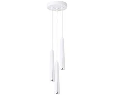 Pakabinamas šviestuvas Sollux Lighting Pakabos lempa PRYSM 3P blanc