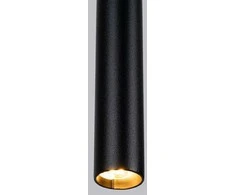 Pakabinamas šviestuvas Sollux Lighting Pedantinis šviestuvas BLISS 1 juodas