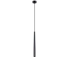 Pakabinamas šviestuvas Sollux Lighting Pedantinis šviestuvas BLISS 1 juodas
