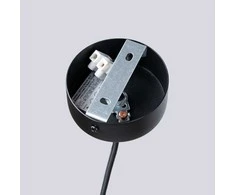 Pakabinamas šviestuvas Sollux Lighting Pedantinis šviestuvas BLISS 1 juodas
