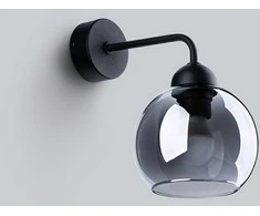 Sollux Lighting Sieninis šviestuvas ALINO 1 juodas