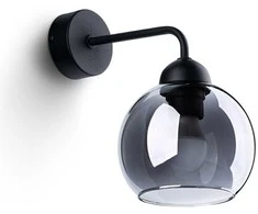 Sollux Lighting Sieninis šviestuvas ALINO 1 juodas