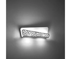 Sollux Lighting Sieninis šviestuvas ALIZA baltas