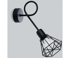 Sollux Lighting Sieninis šviestuvas ARTEMIS 1S juodas