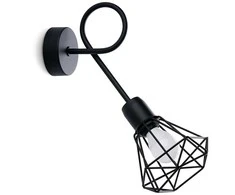 Sollux Lighting Sieninis šviestuvas ARTEMIS 1S juodas