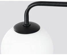 Sollux Lighting Sieninis šviestuvas ASTRAL 1 juodas