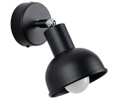 Sollux Lighting Sieninis šviestuvas ELBA juodas