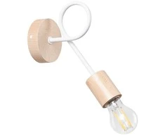 Sollux Lighting Sieninis šviestuvas EMBER baltas