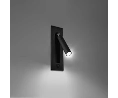 Sollux Lighting Sieninis šviestuvas ENIF juodas