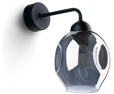 Sollux Lighting Sieninis šviestuvas FILLAN 1 juodas