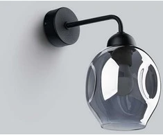 Sollux Lighting Sieninis šviestuvas FILLAN 1 juodas