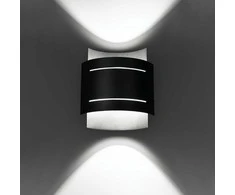 Sollux Lighting Sieninis šviestuvas HESTIA juodas
