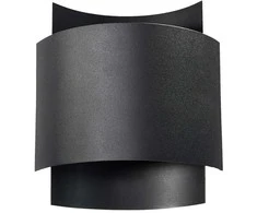 Sollux Lighting Sieninis šviestuvas IMPACT juodas