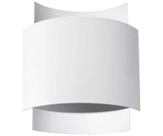Sollux Lighting Sieninis šviestuvas IMPACT baltas
