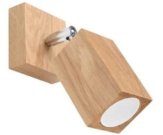 Sollux Lighting Sieninis šviestuvas KEKE ąžuolas
