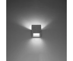 Sollux Lighting Sieninis šviestuvas LEO concrete