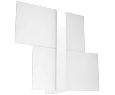 Sollux Lighting Sieninis šviestuvas MASSIMO baltas