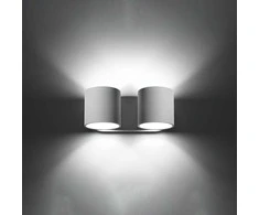 Sollux Lighting Sollux Sieninis šviestuvas ORBIS 2 baltas