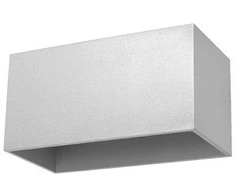 Sollux Lighting Sieninis šviestuvas QUAD MAXI pilkas