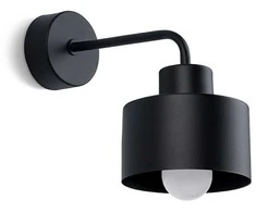 Sollux Lighting Sieninis šviestuvas SAVAR 1 juodas