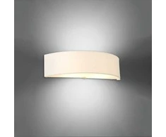 Sollux Lighting Sieninis šviestuvas SKALA baltas