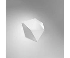 Sollux Lighting Sieninis šviestuvas SOLIDO baltas