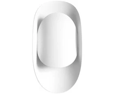 Sollux Lighting Sieninis šviestuvas TEAR baltas