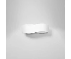 Sollux Lighting Sieninis šviestuvas TILA 40 baltas