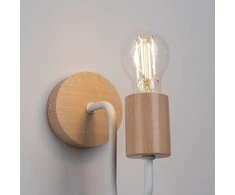 Sollux Lighting Sieninis šviestuvas TIMBO baltas