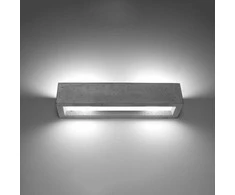Sollux Lighting Sieninis šviestuvas VEGA 50 concrete