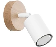 Sollux Lighting Sieninis šviestuvas VERDO baltas