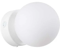 Sollux Lighting Sieninis šviestuvas YOLI 1 baltas