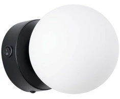 Sollux Lighting Sieninis šviestuvas YOLI 1 juodas