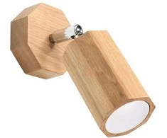 Sollux Lighting Sieninis šviestuvas ZEKE ąžuolas
