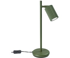 Sollux Lighting Stalinė lempa KARBON alyvuogių žalia