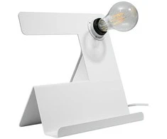Sollux Lighting Stalo lempa INCLINE balta