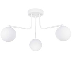 Lubinis šviestuvas Sollux Lighting Šviestuvas ASTRAL 3 baltas