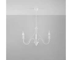 Lubinis šviestuvas Sollux Lighting Šviestuvas MINERWA 3 baltas