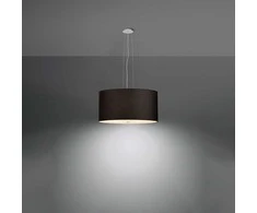 Pakabinamas šviestuvas Sollux Lighting Šviestuvas OTTO 50 juodas