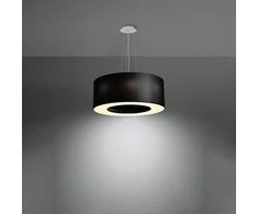 Lubinis šviestuvas Sollux Lighting Šviestuvas SATURNO 50 juodas