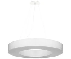Pakabinamas šviestuvas Sollux Lighting Šviestuvas SATURNO SLIM 70 baltas